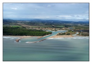 il porto visto dal mare